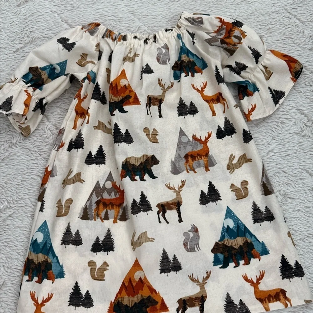 New Handcrafted Peasant Style Dress